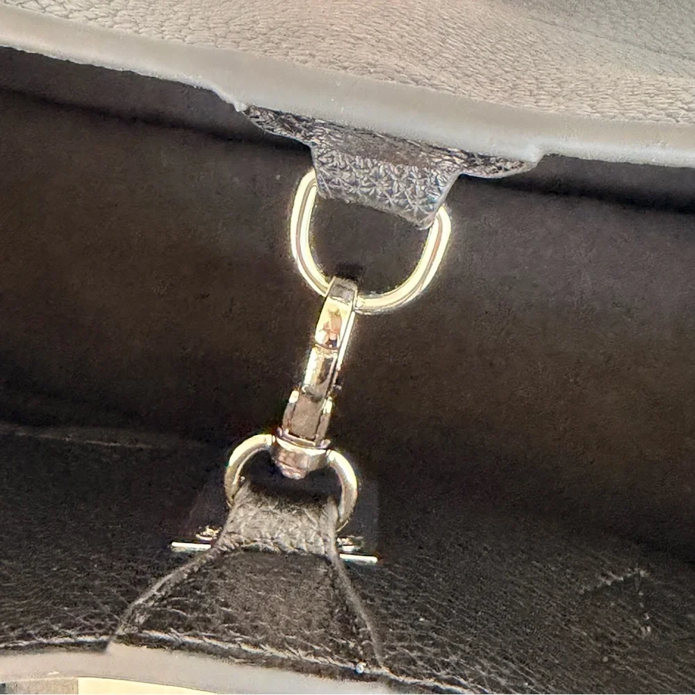 Hermes Birkin 29 Style Black Leather Shoulder Bag - Picture 3 of 7